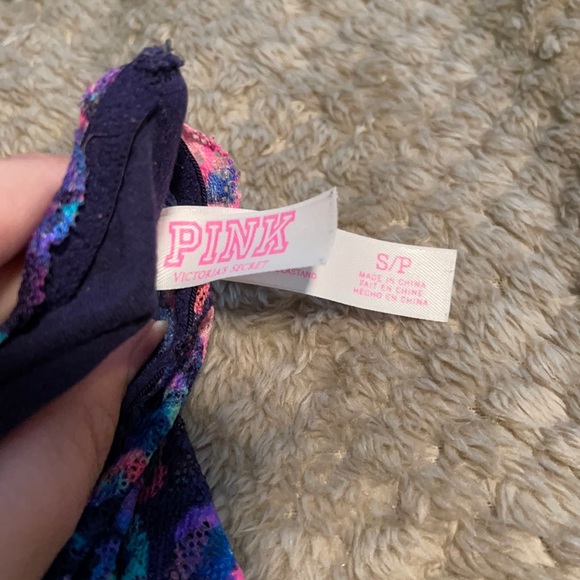 PINK Lace Bandeau - Picture 2 of 3